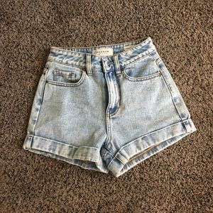 NEW PACSUN SHORTS never worn high waisted